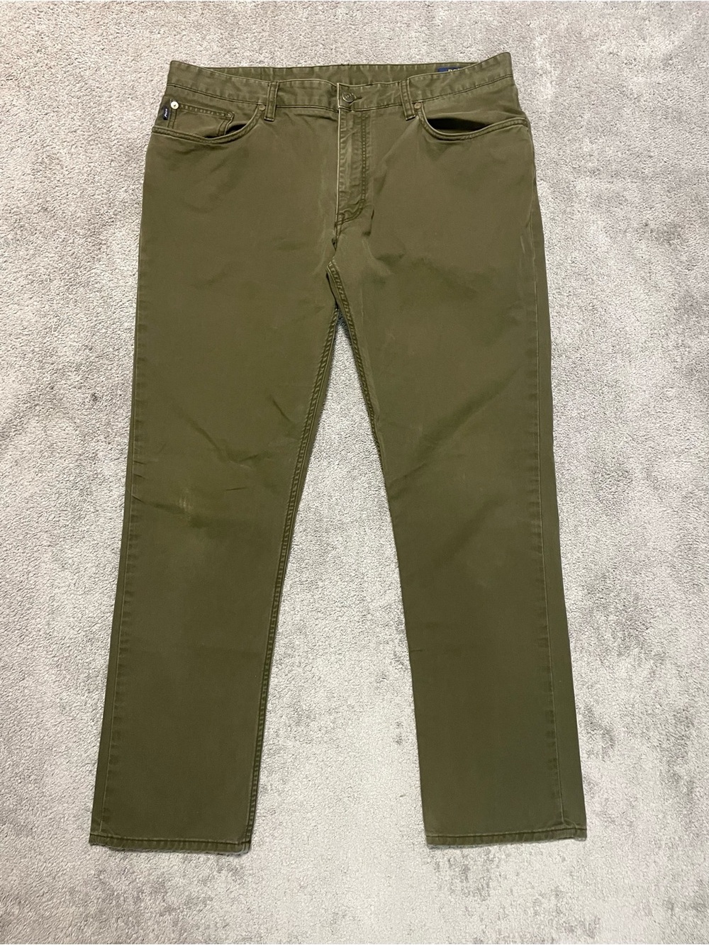 Polo Ralph Lauren Chino Pants Men’s 35x30 Green 5 Pocket Classic Straight Leg
